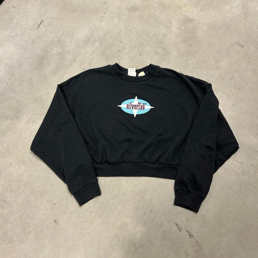 Vintage Levi's Silver Tab Cropped Crewneck